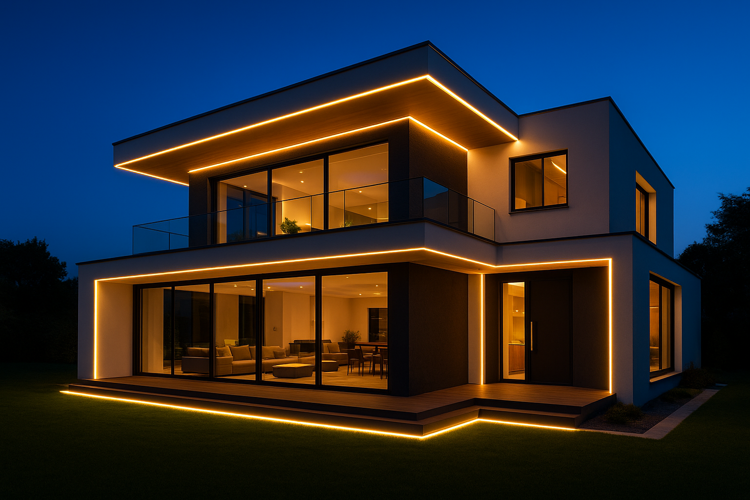 Projeto de reforma residencial moderna e minimalista
